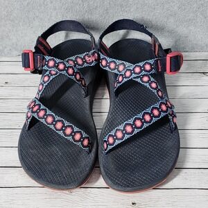 Chaco‎ Z/1 Classic Sandals Womens Size 10 Black Red Webbing Strap Hiking Outdoor